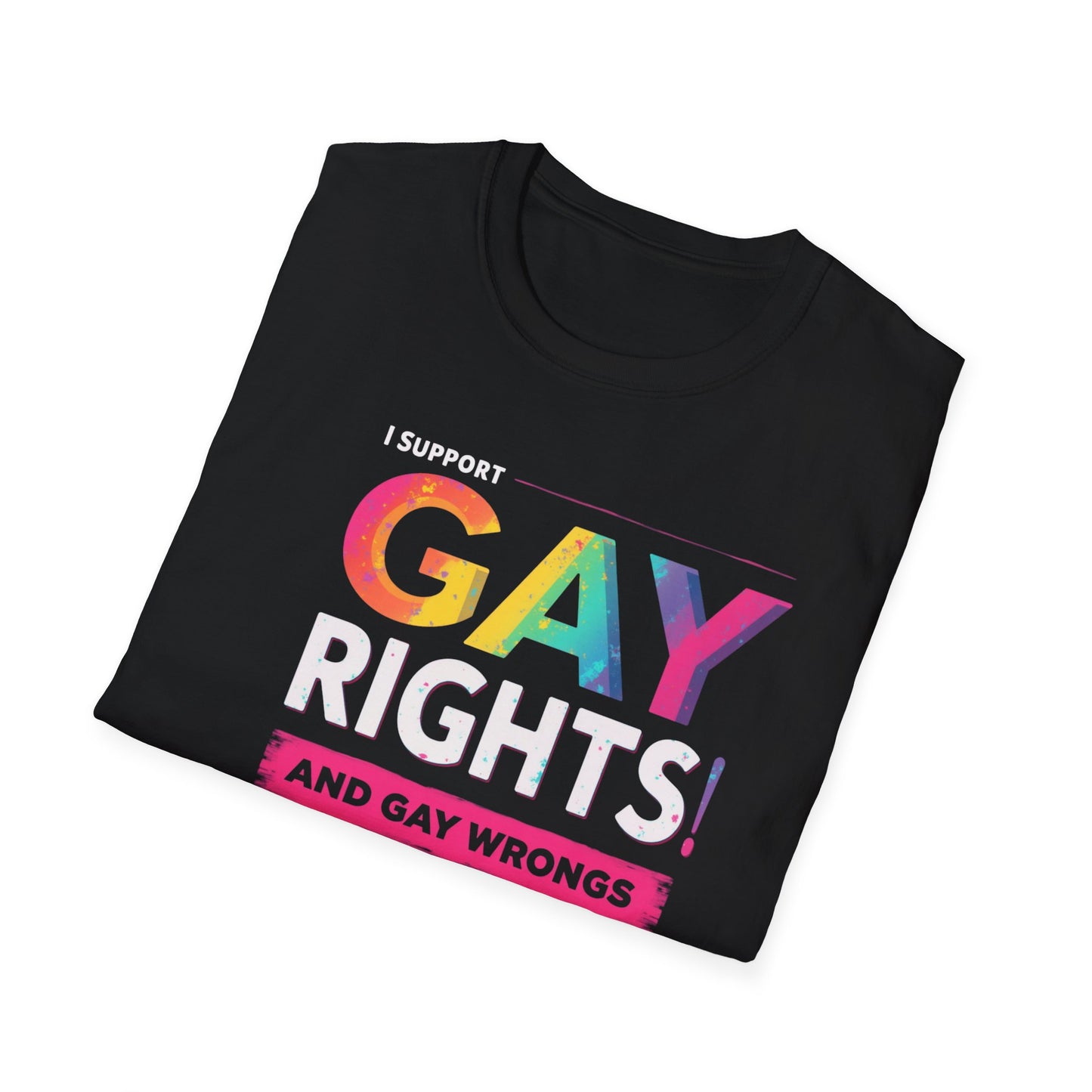 I support Gay Rights & Gay Wrongs"