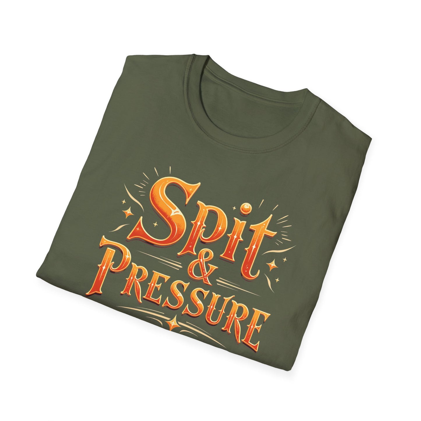 Graphic T-Shirt Spit & Pressure Design Unisex Softstyle Shirt