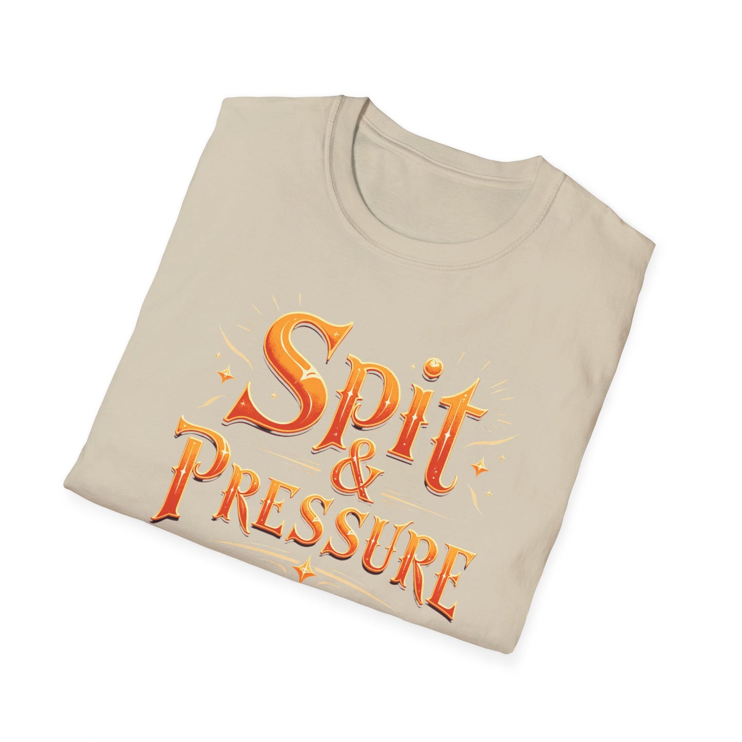 Graphic T-Shirt Spit & Pressure Design Unisex Softstyle Shirt