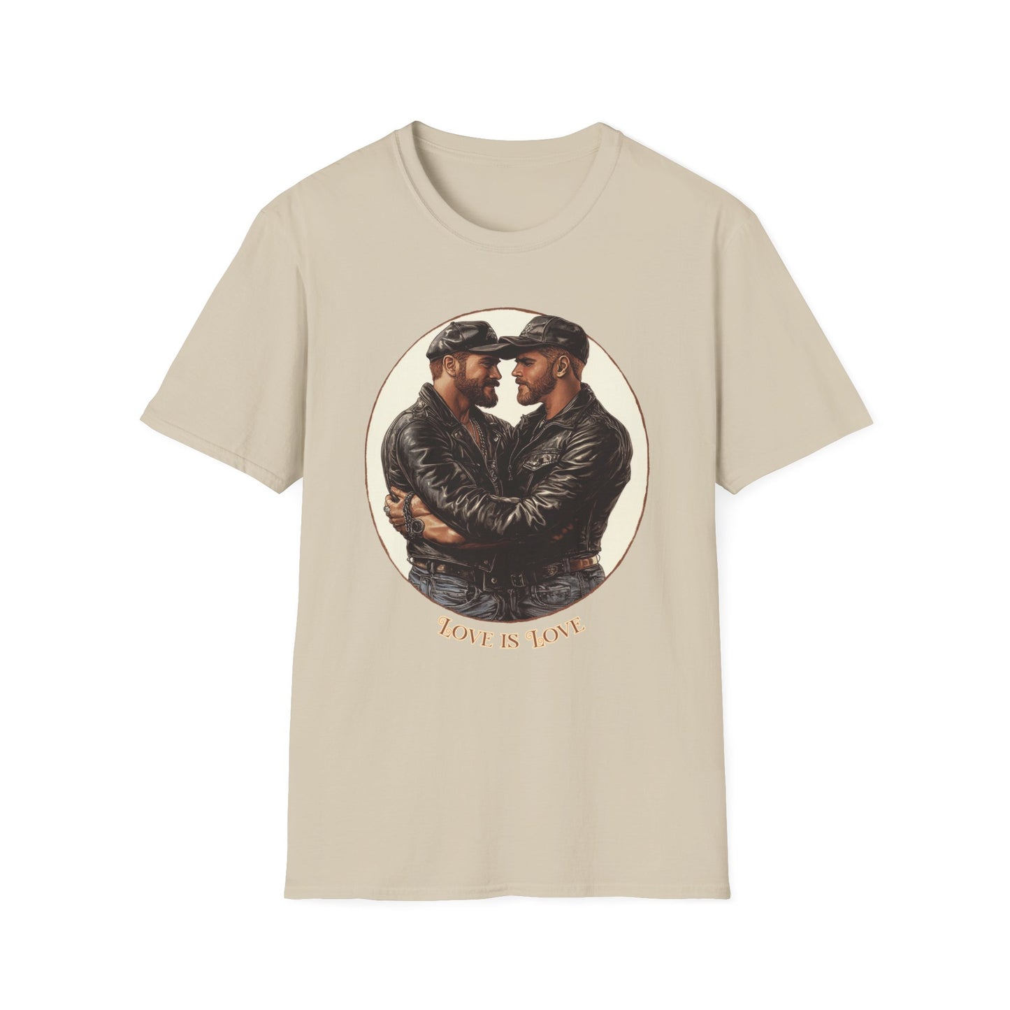 Retro Love is Love Leather