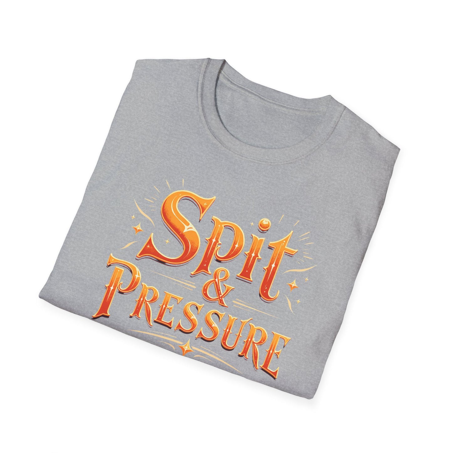 Graphic T-Shirt Spit & Pressure Design Unisex Softstyle Shirt