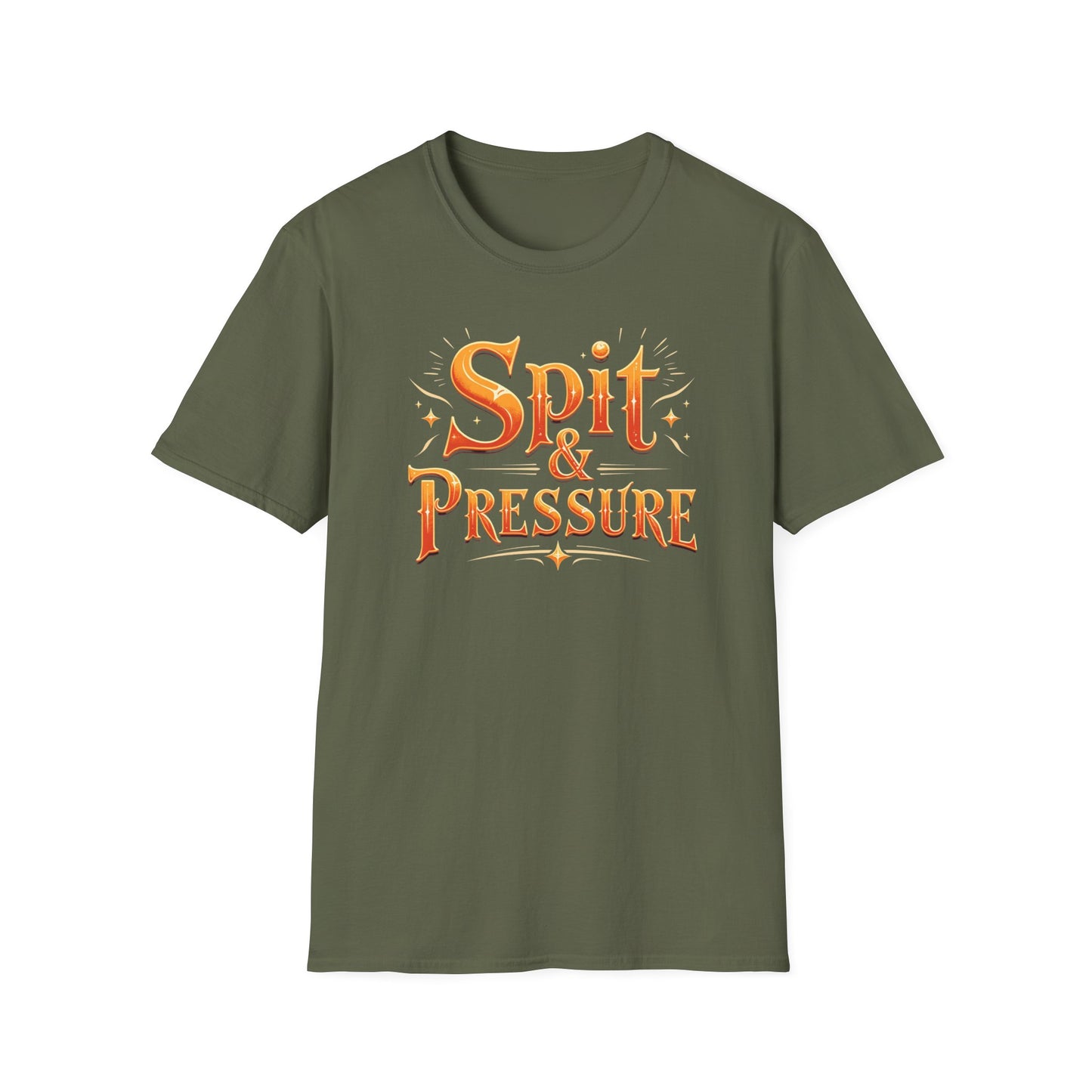 Graphic T-Shirt Spit & Pressure Design Unisex Softstyle Shirt