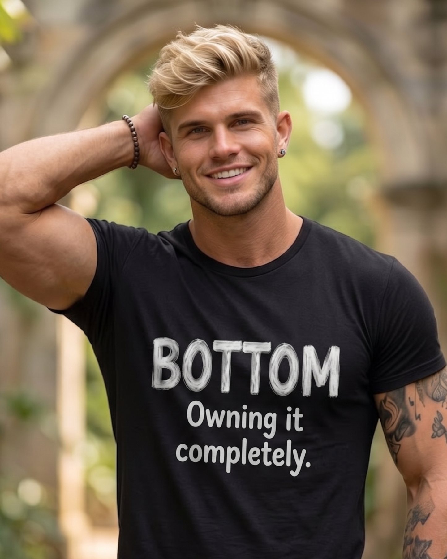 BOTTOM: Owning It Completely — Gay Pride T-Shirt | Gay TeeZ