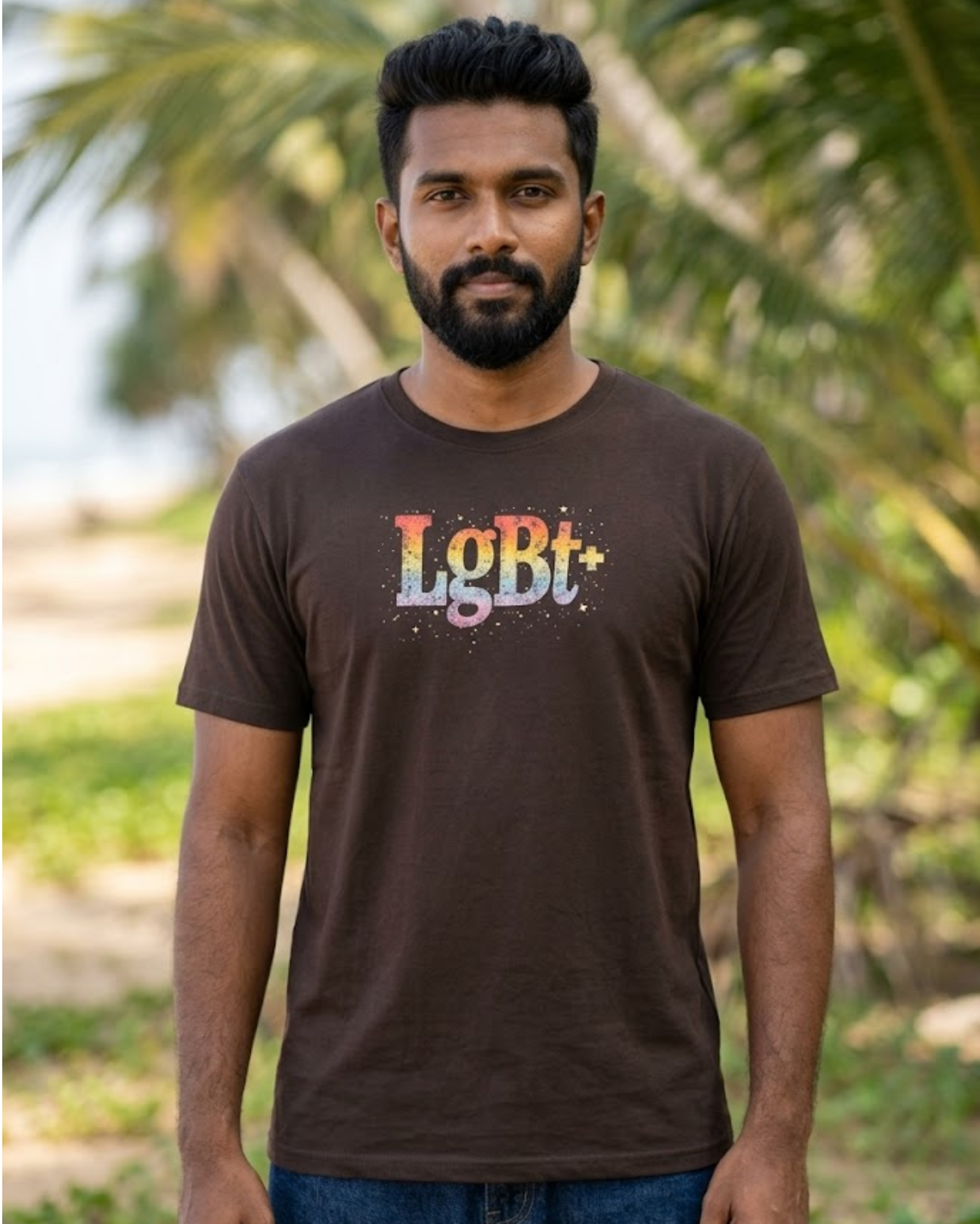 Copy of GAY Retro Sunset Tee | Vintage Outdoor-Style LGBTQ+ Graphic T-Shirt