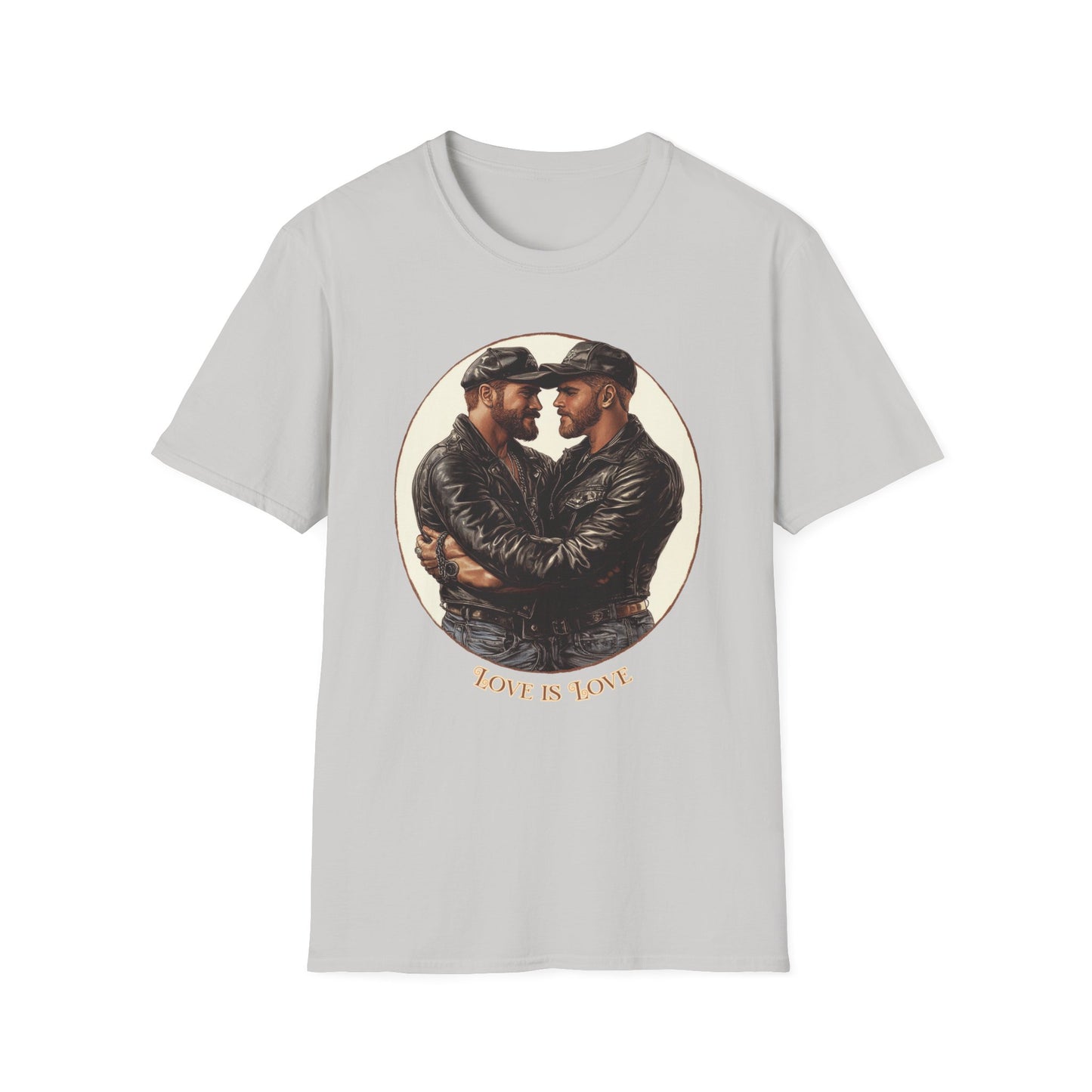Retro Love is Love Leather