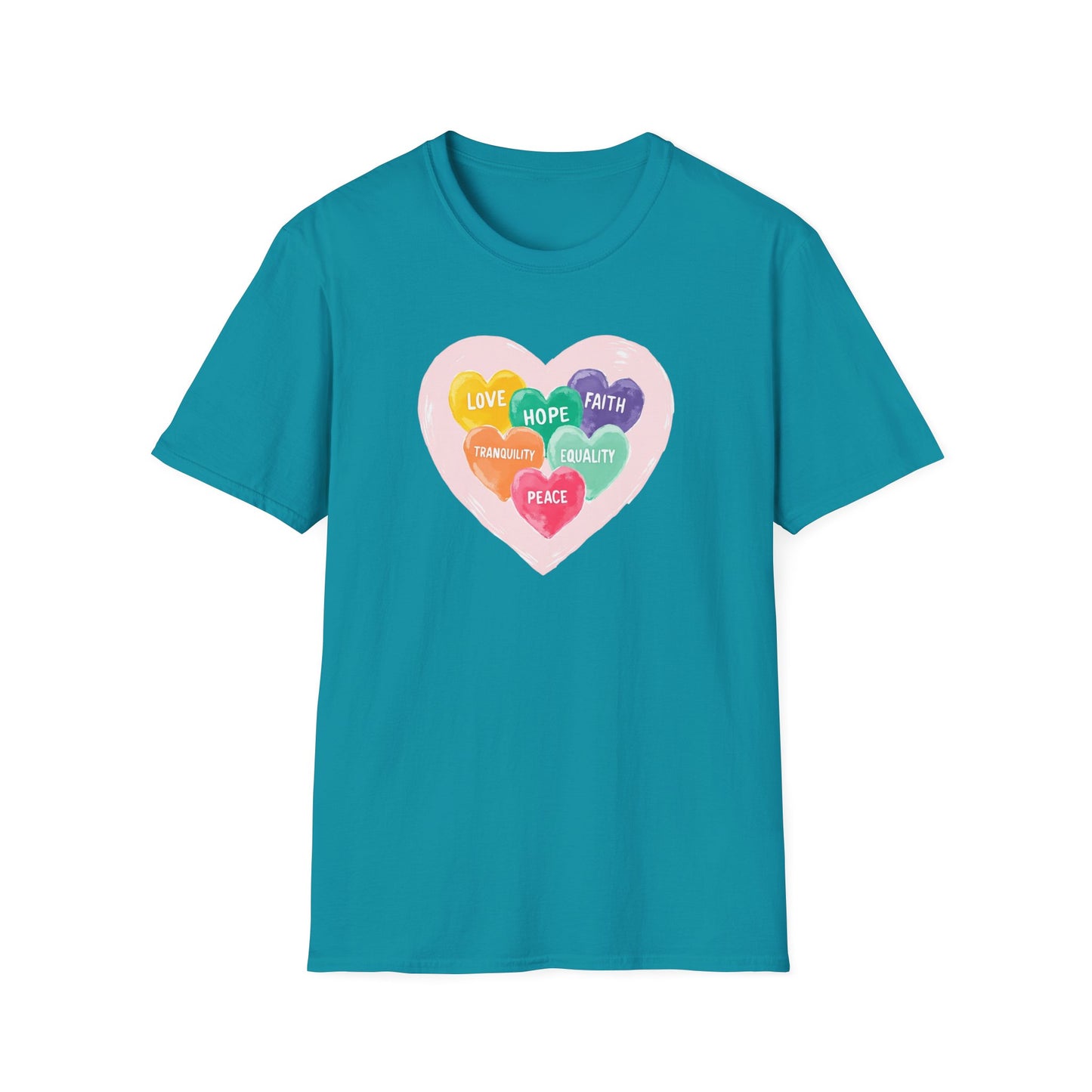 Love Hope Equality Heart Tee