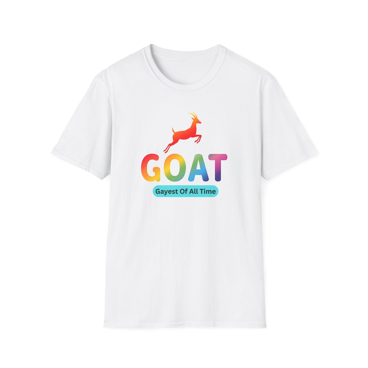 GOAT Unisex T-Shirt 'Gayest of All Time'