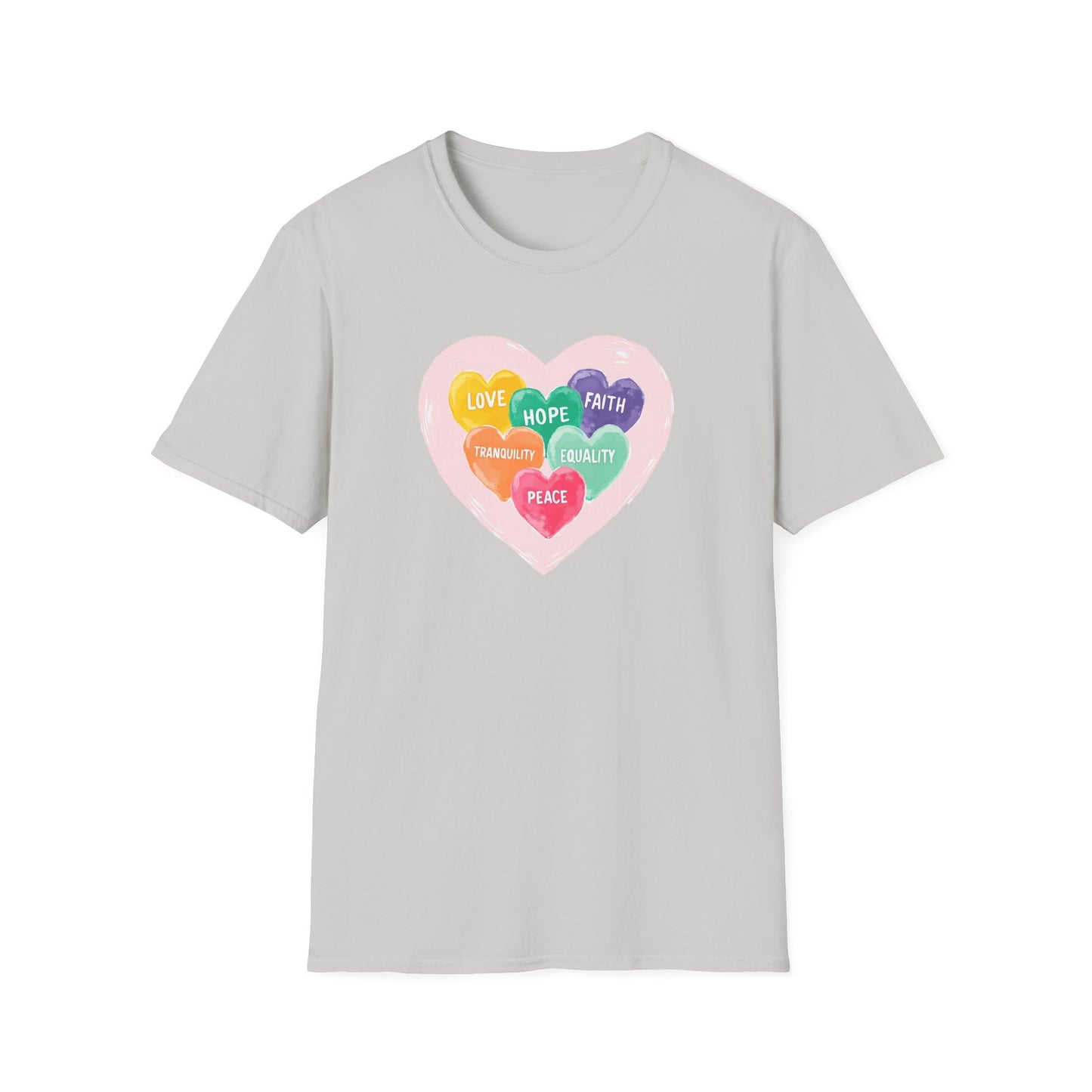 Love Hope Equality Heart Tee