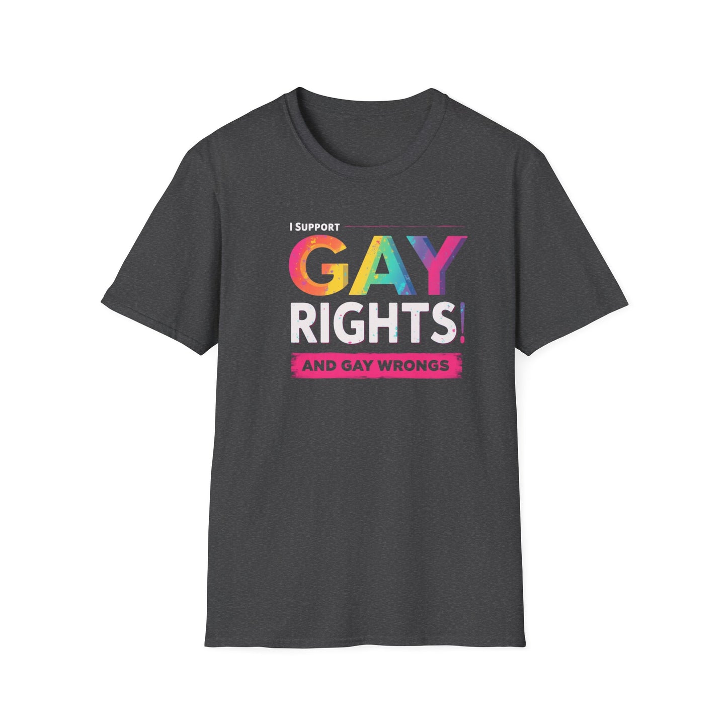 I support Gay Rights & Gay Wrongs"
