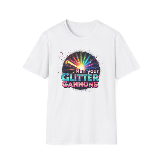 Man Your Glitter Cannon