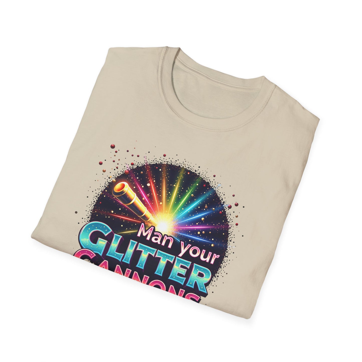 Man Your Glitter Cannon