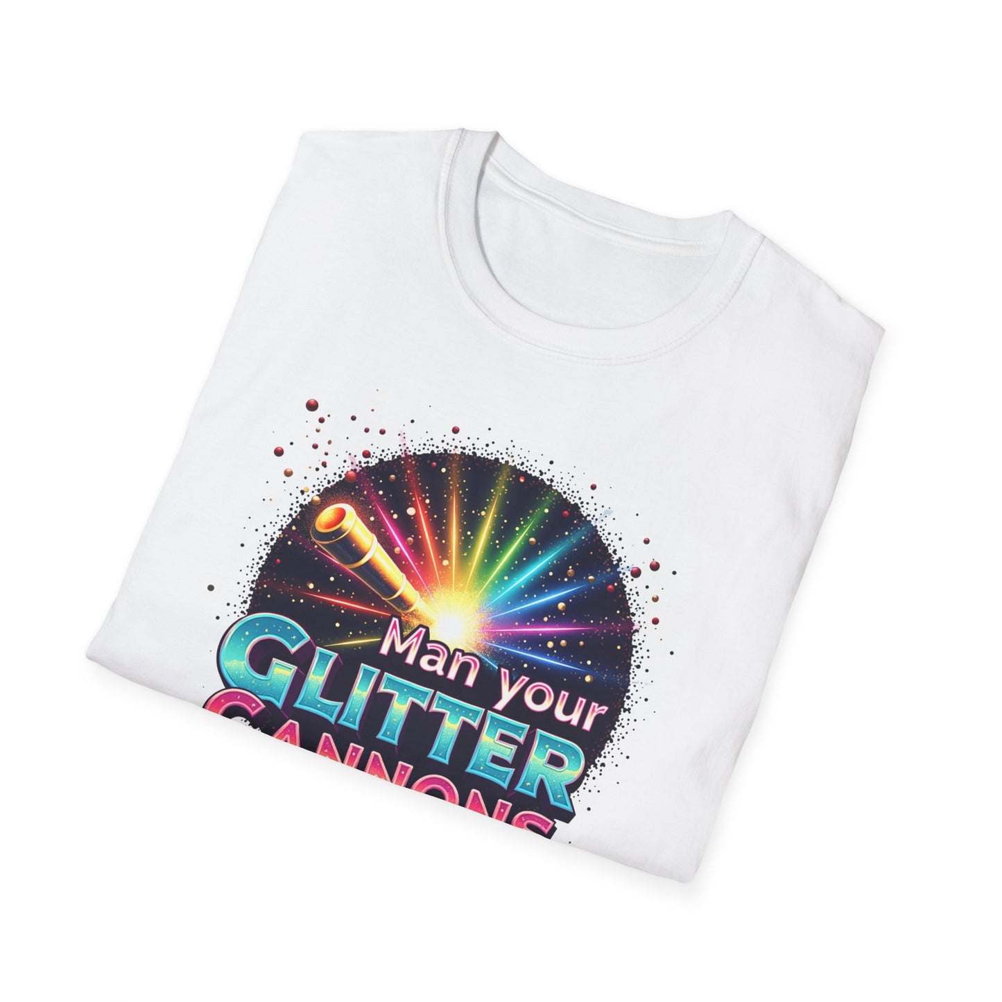 Man Your Glitter Cannon