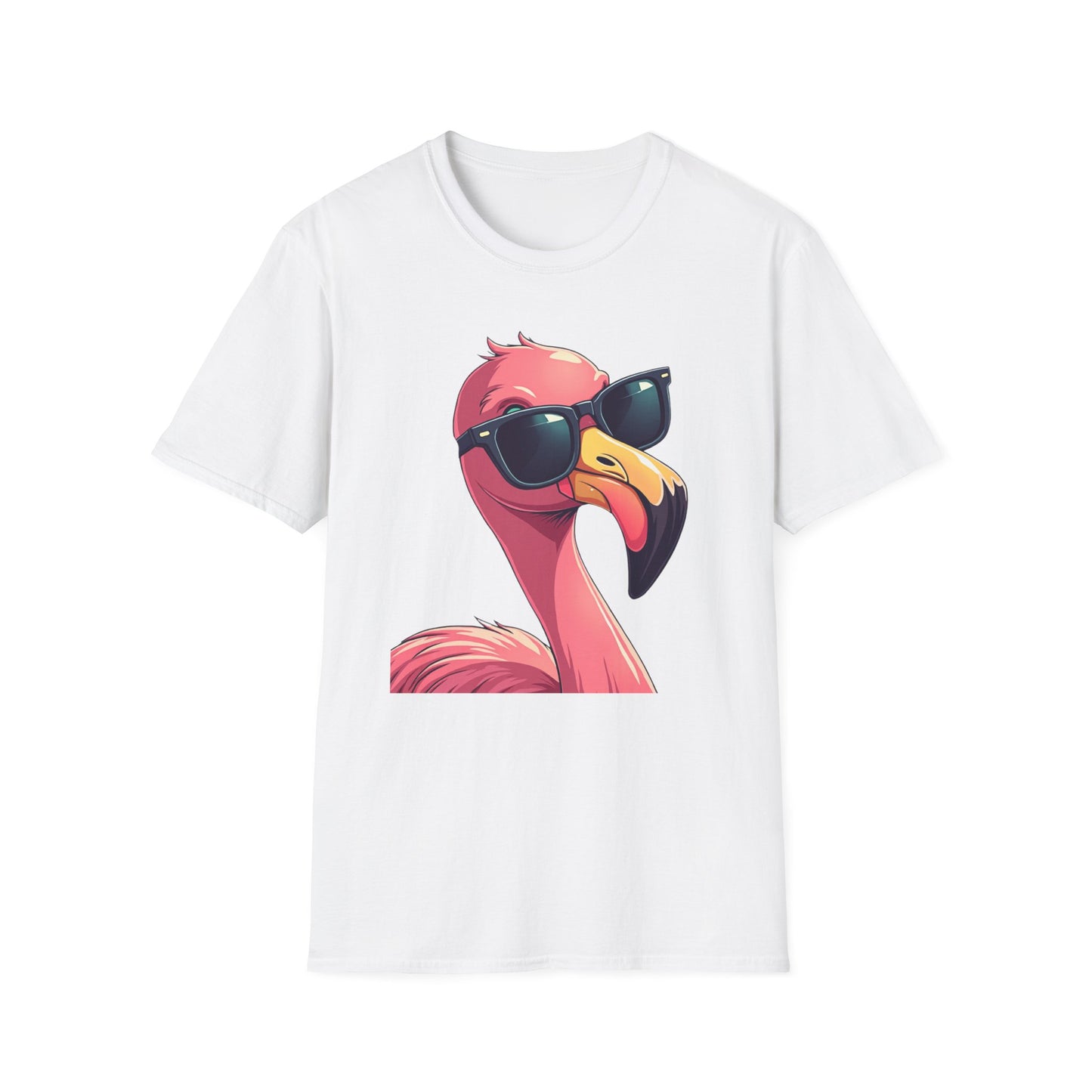 Flamingo with attitude