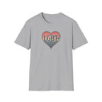 Retro Sunset Heart LGBT+ Tee