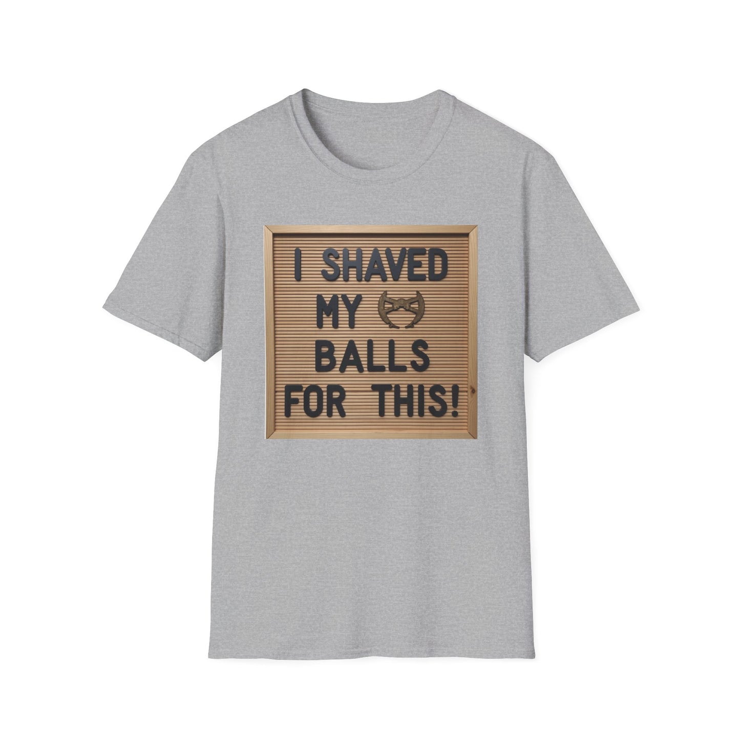 I Shaved my Balls For This