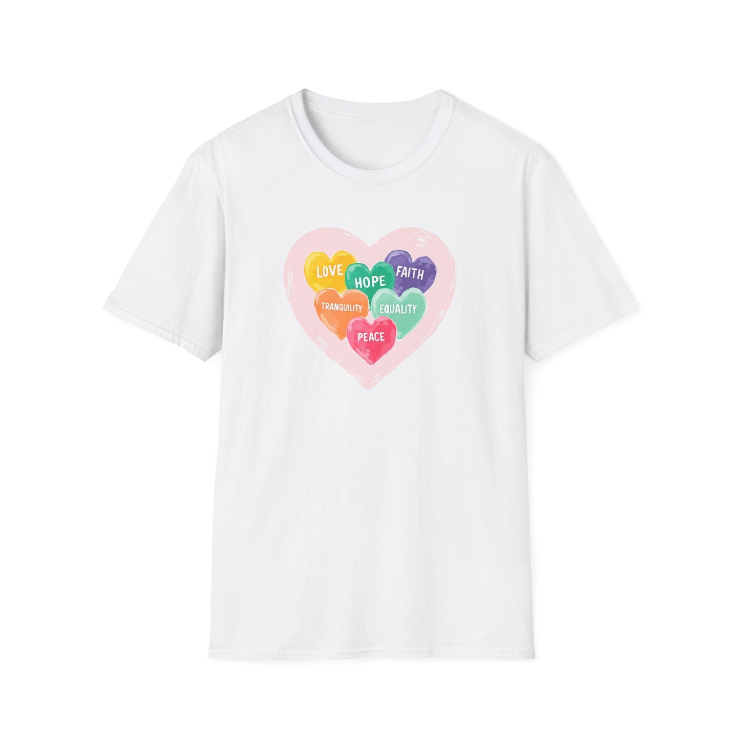 Love Hope Equality Heart Tee