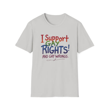 I support Gay Rights and Gay Wrongs
