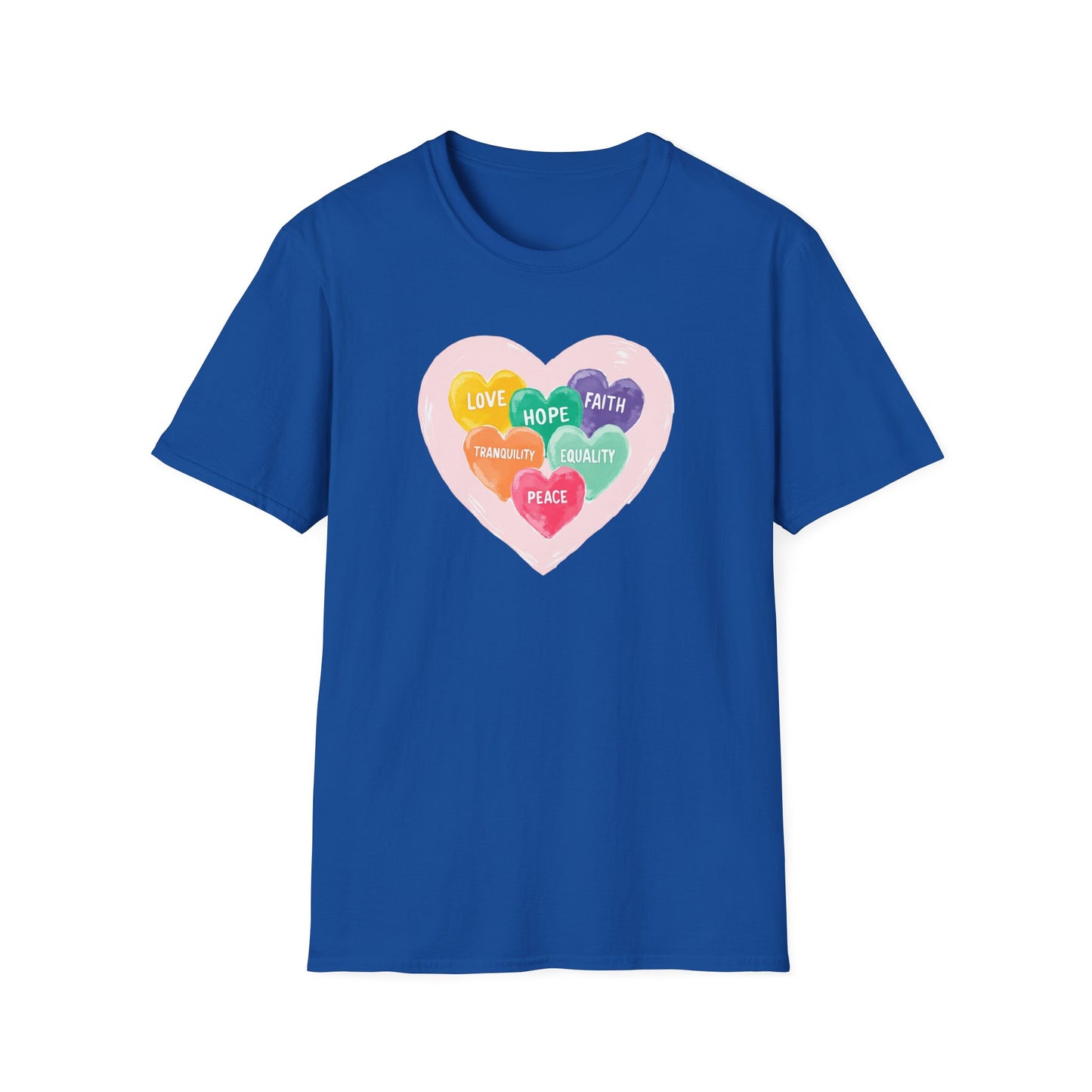 Love Hope Equality Heart Tee