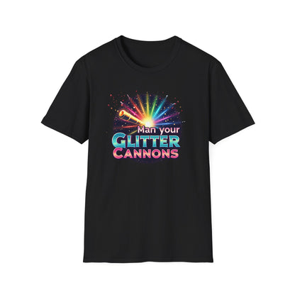 Man Your Glitter Cannon