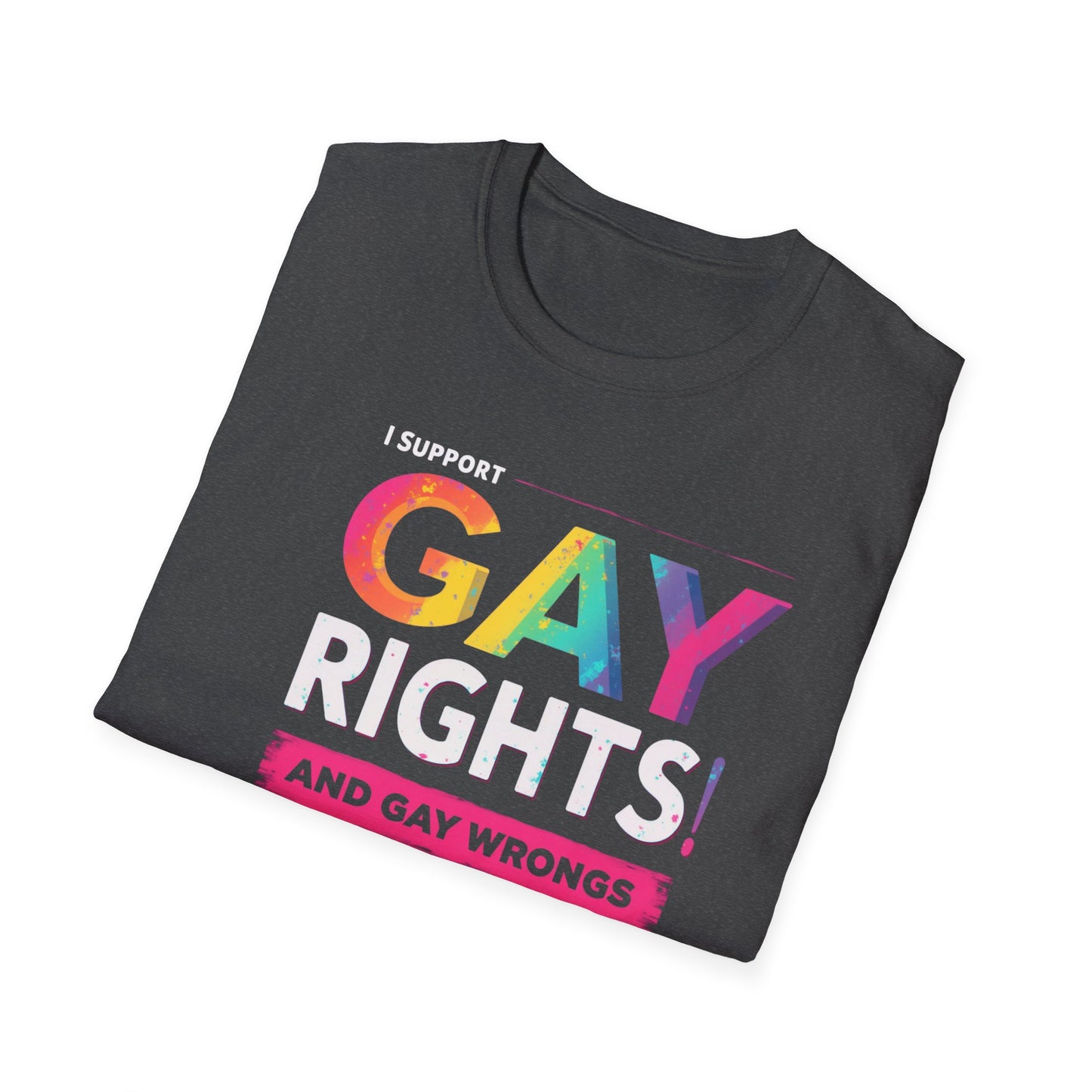 I support Gay Rights & Gay Wrongs"