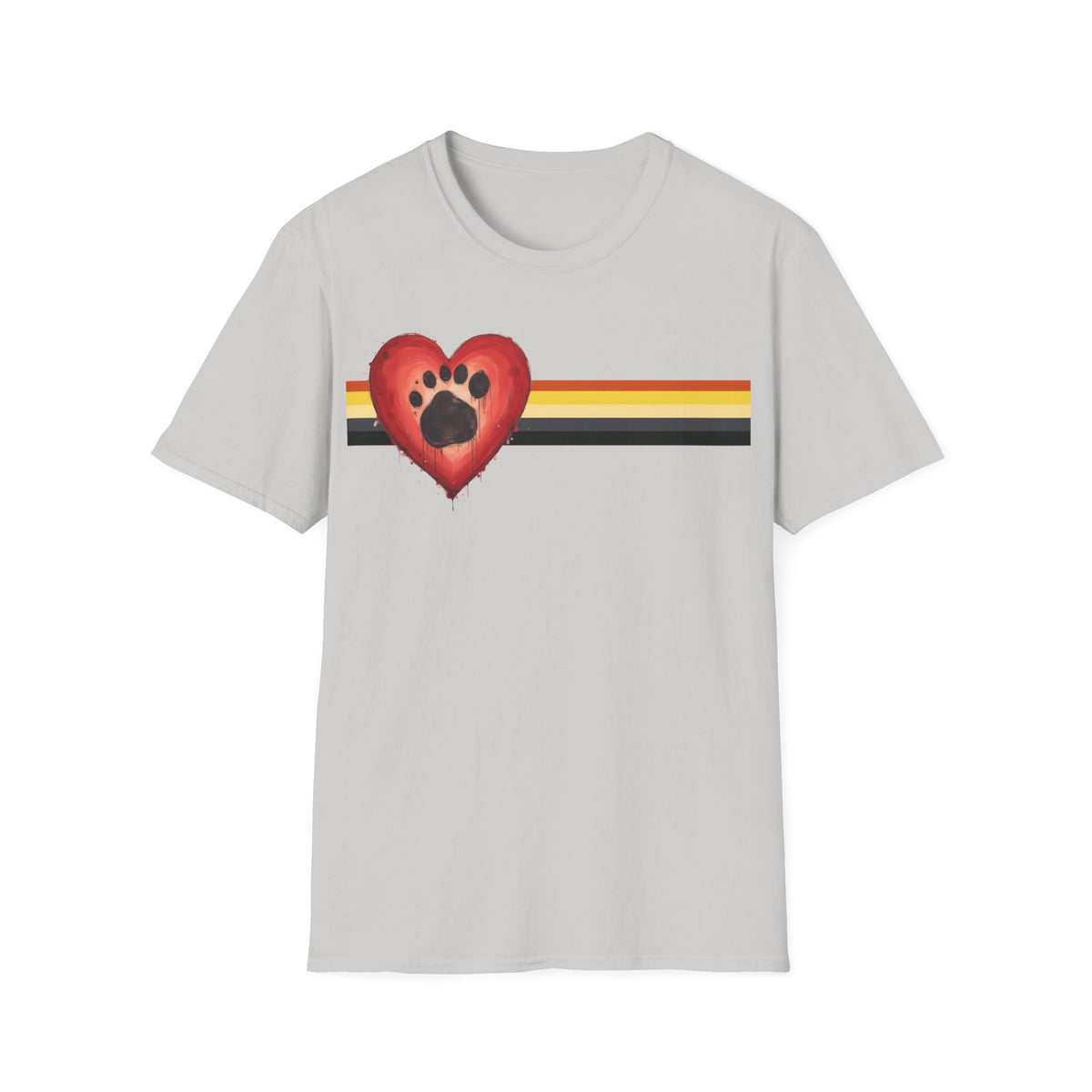 Bear Pride Heart Paw Tee
