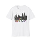 Gay New York Skyline Tee