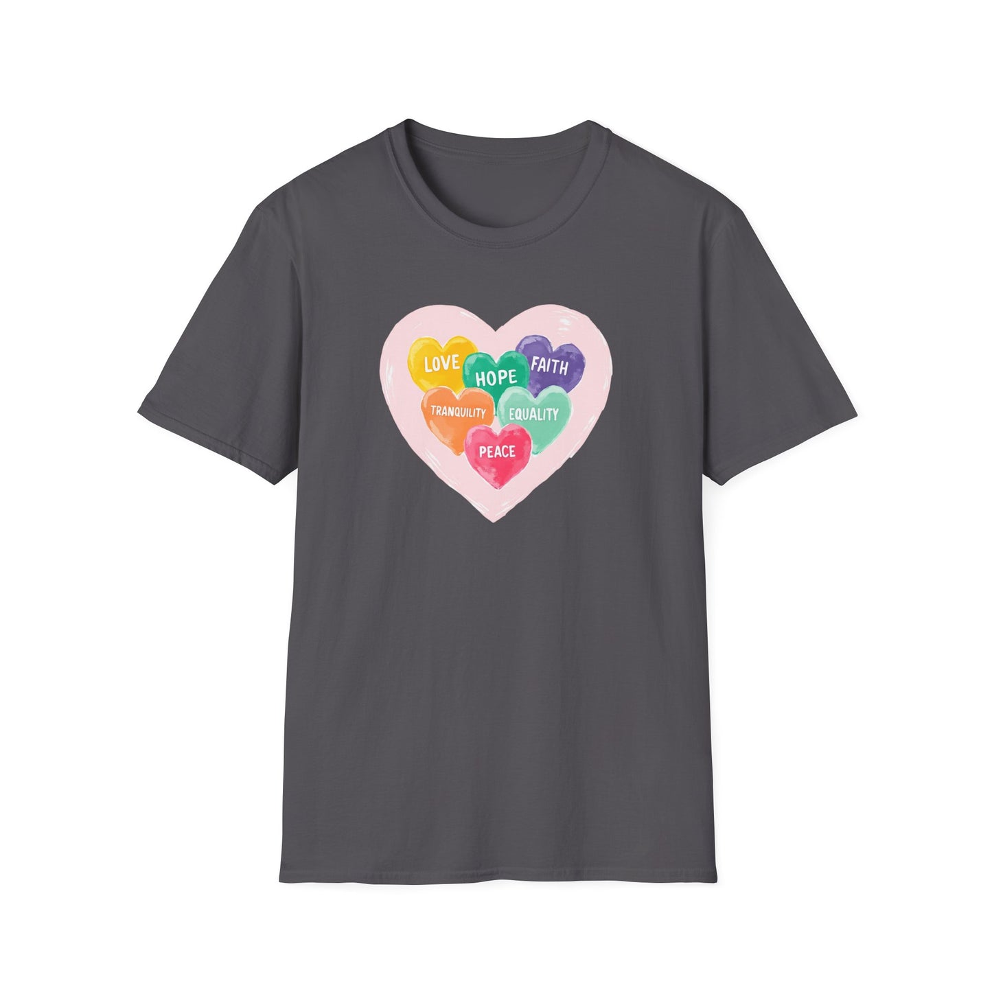 Love Hope Equality Heart Tee