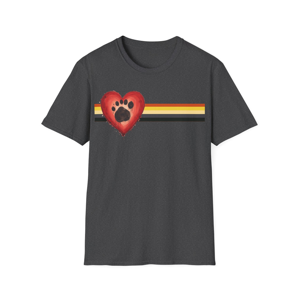 Bear Pride Heart Paw Tee