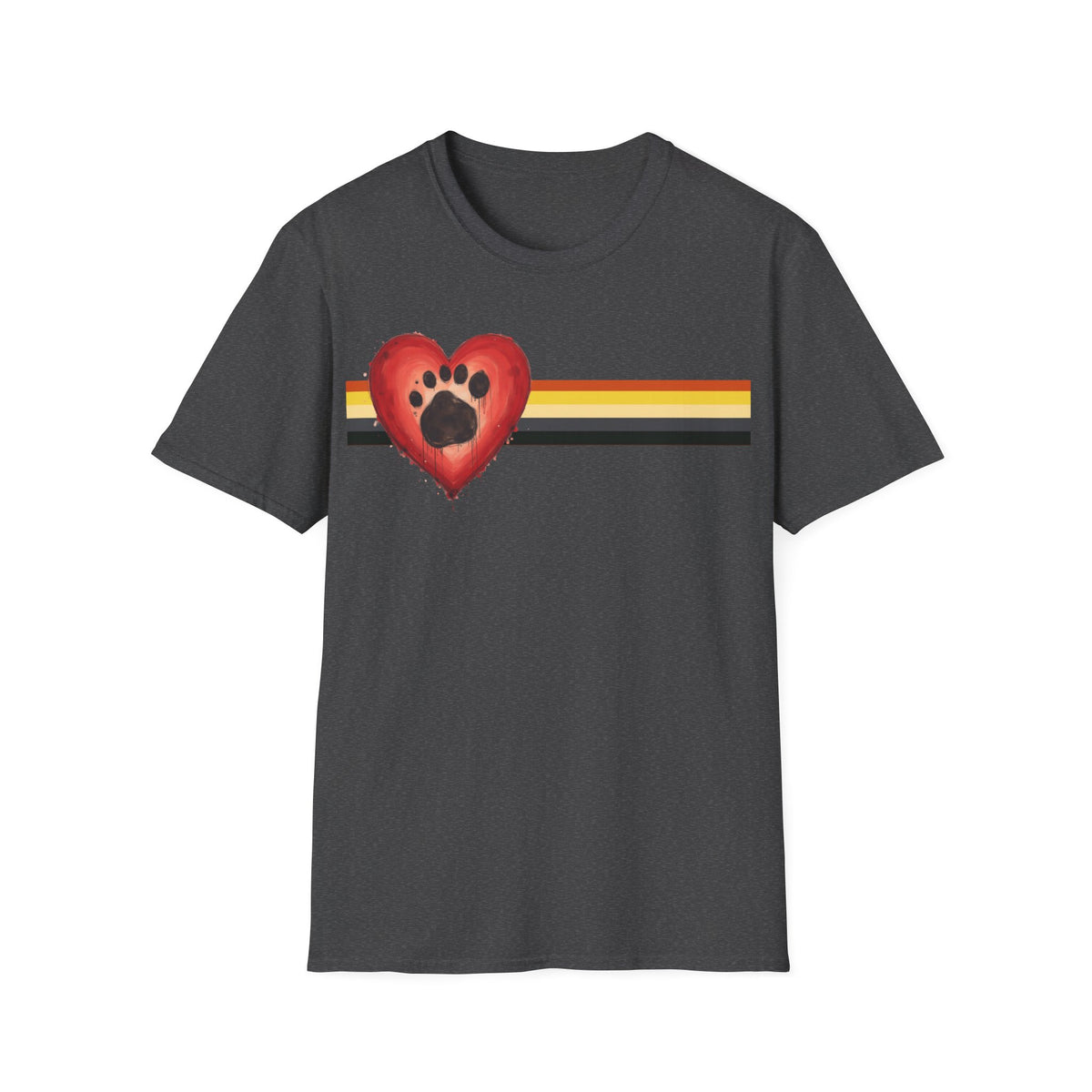 Bear Pride Heart Paw Tee