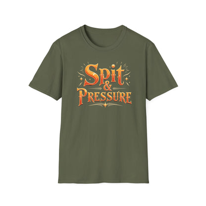 Graphic T-Shirt Spit & Pressure Design Unisex Softstyle Shirt