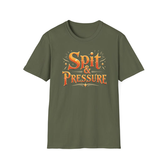 Graphic T-Shirt Spit & Pressure Design Unisex Softstyle Shirt