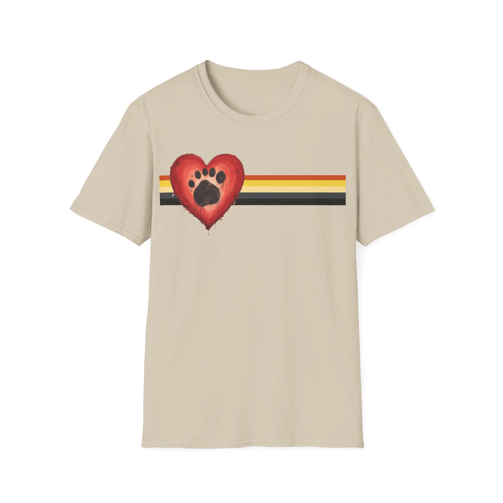 Bear Pride Heart Paw Tee