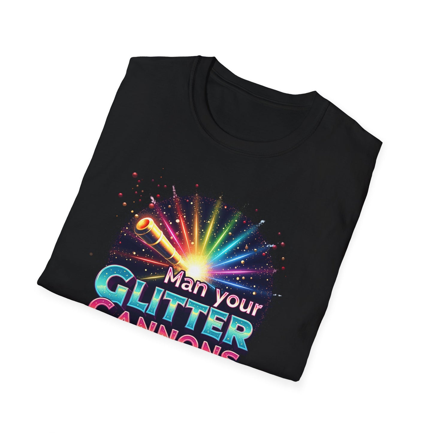 Man Your Glitter Cannon
