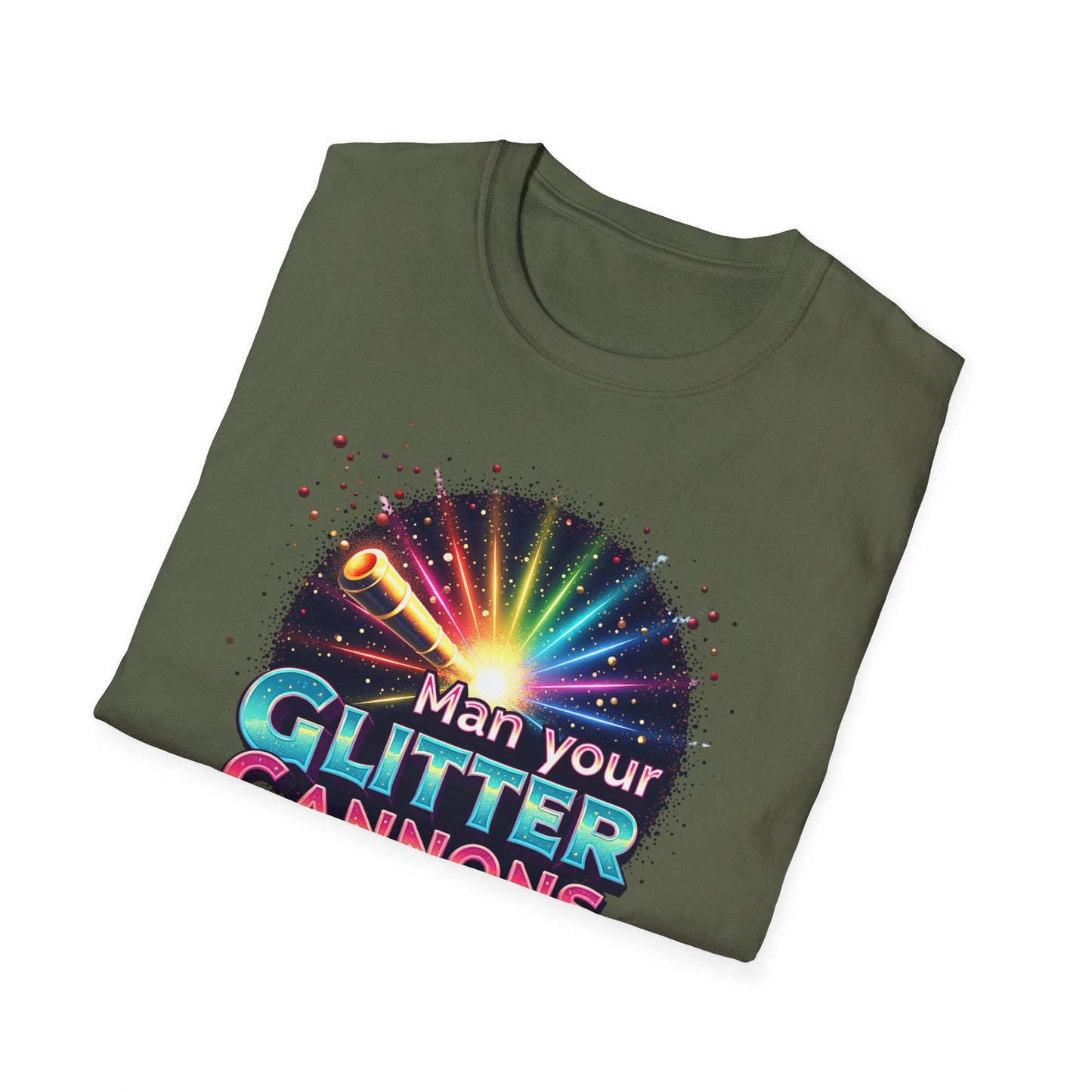 Man Your Glitter Cannon