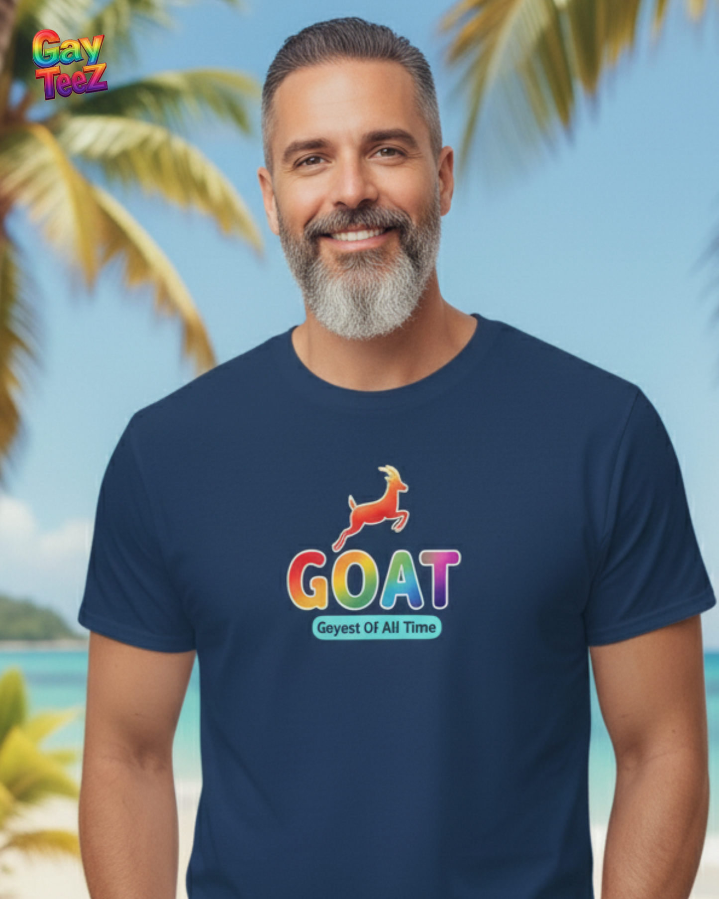 GOAT Unisex T-Shirt 'Gayest of All Time'