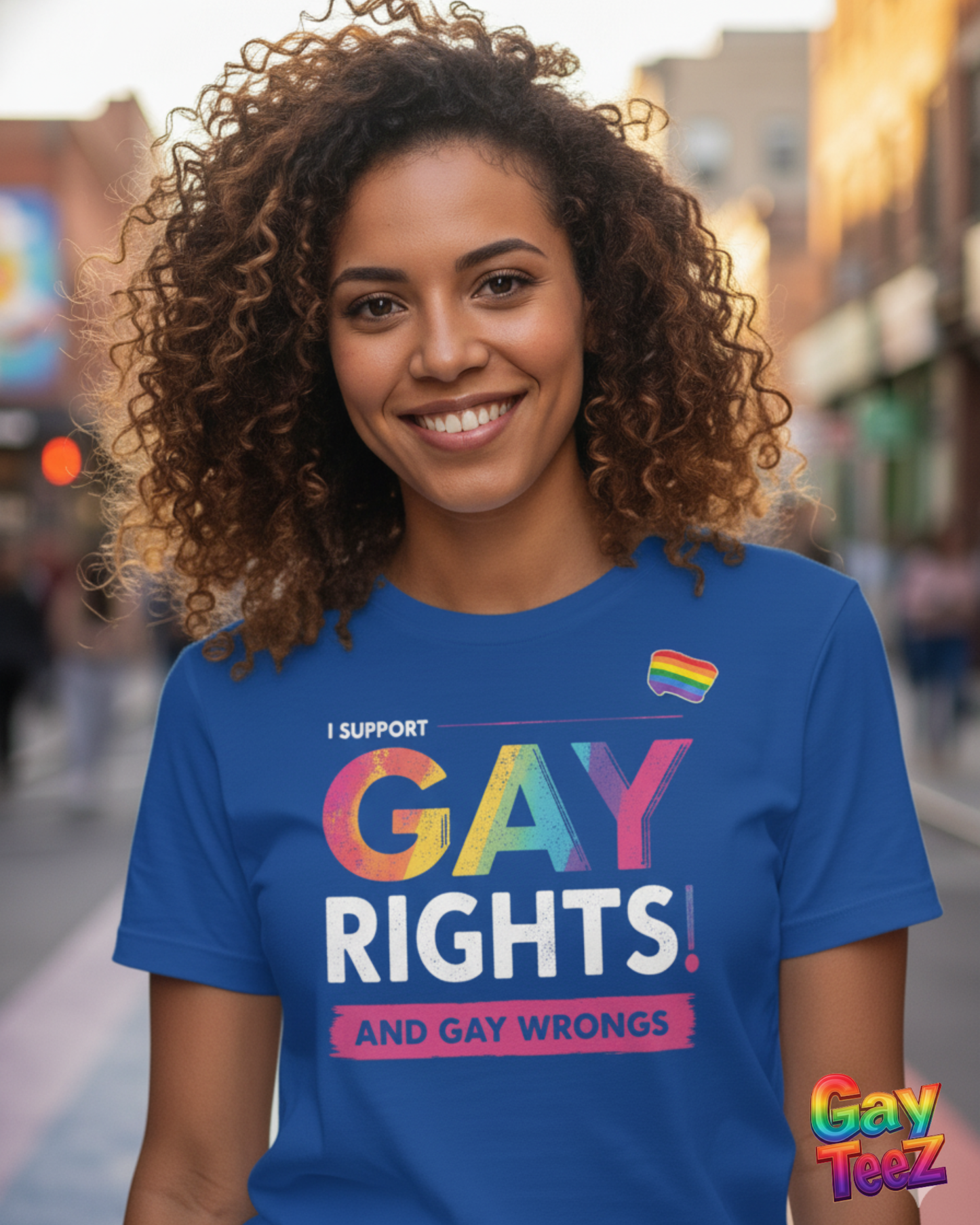 I support Gay Rights & Gay Wrongs"