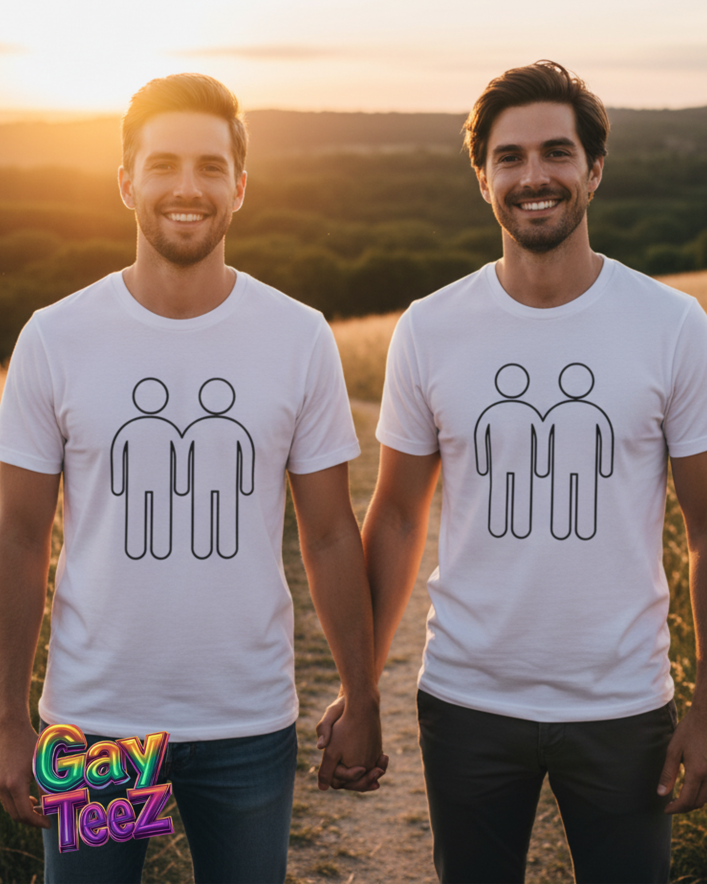 2 Men Holding Hands