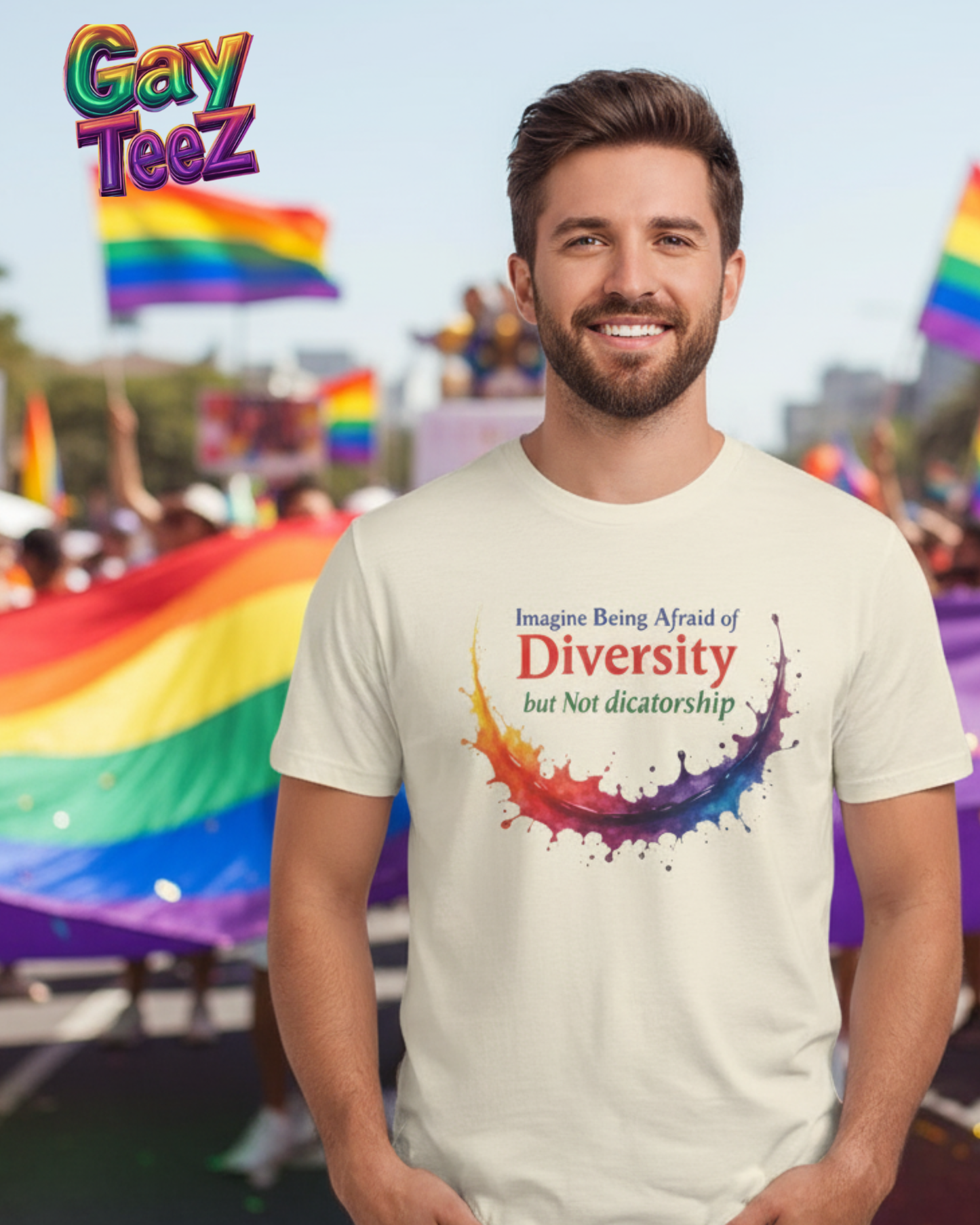 Imagine being afraid of Diversity, but Not Dictatorship