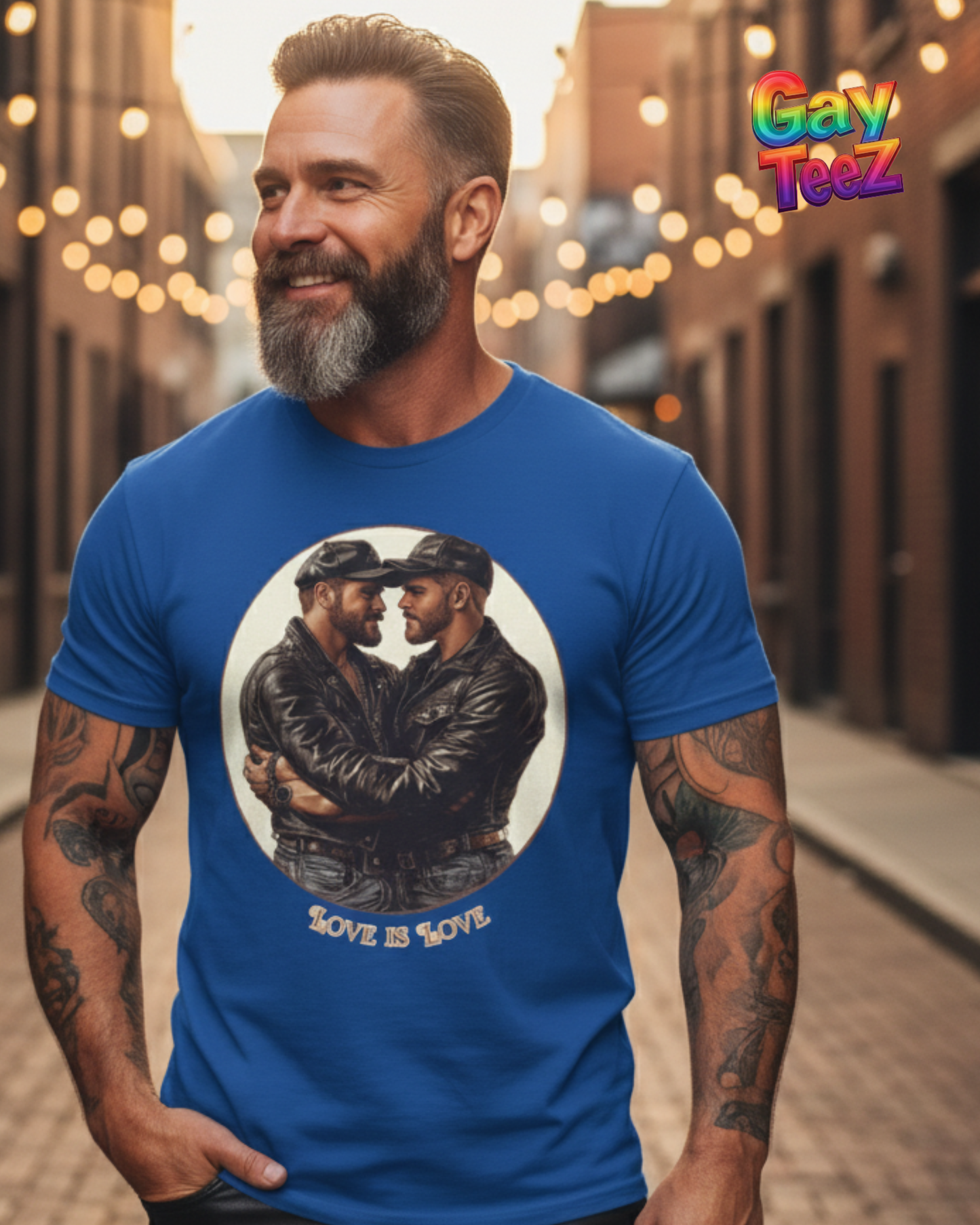 Retro Love is Love  Leather