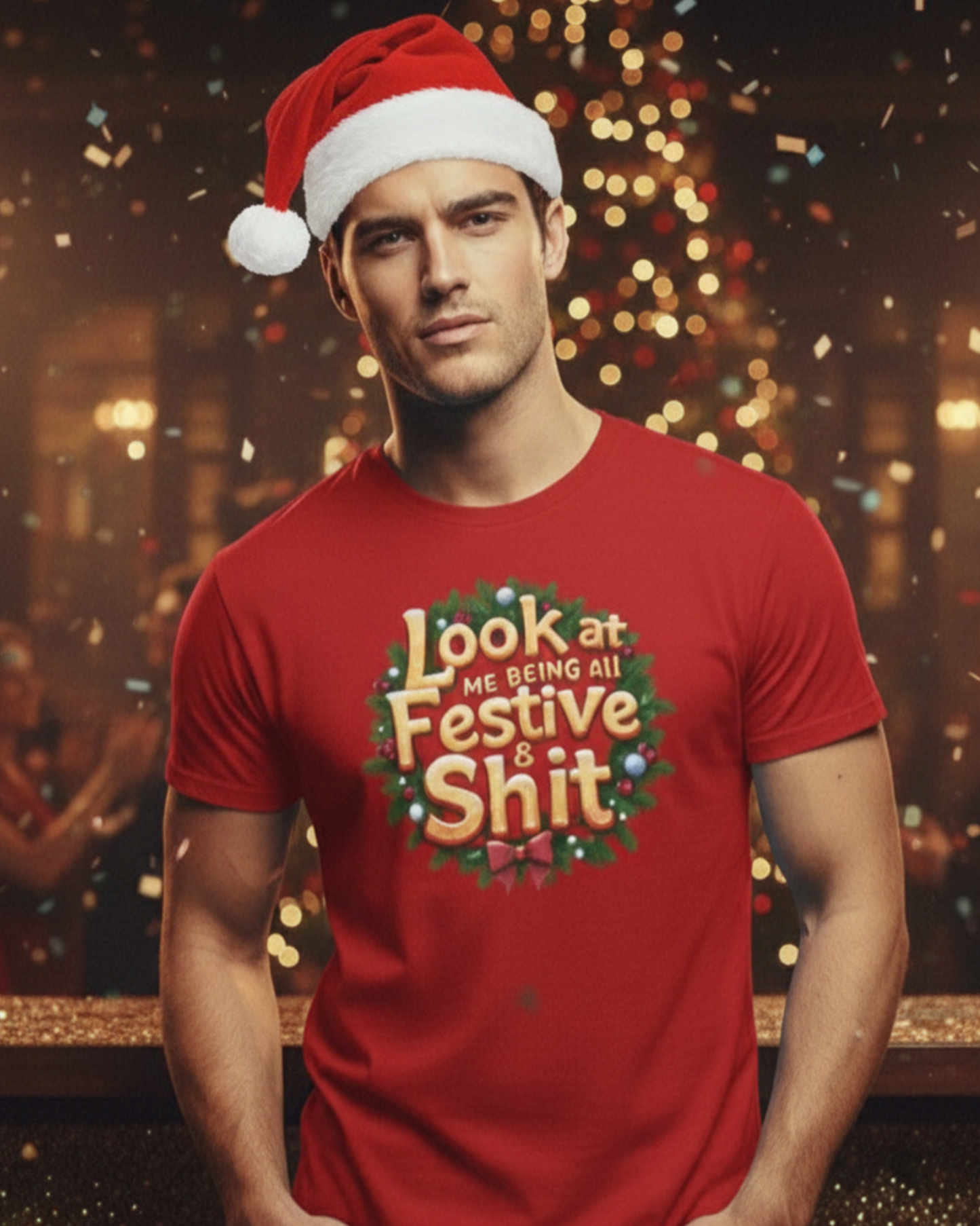 Look at Me Being all Festive & Shit (Tee)
