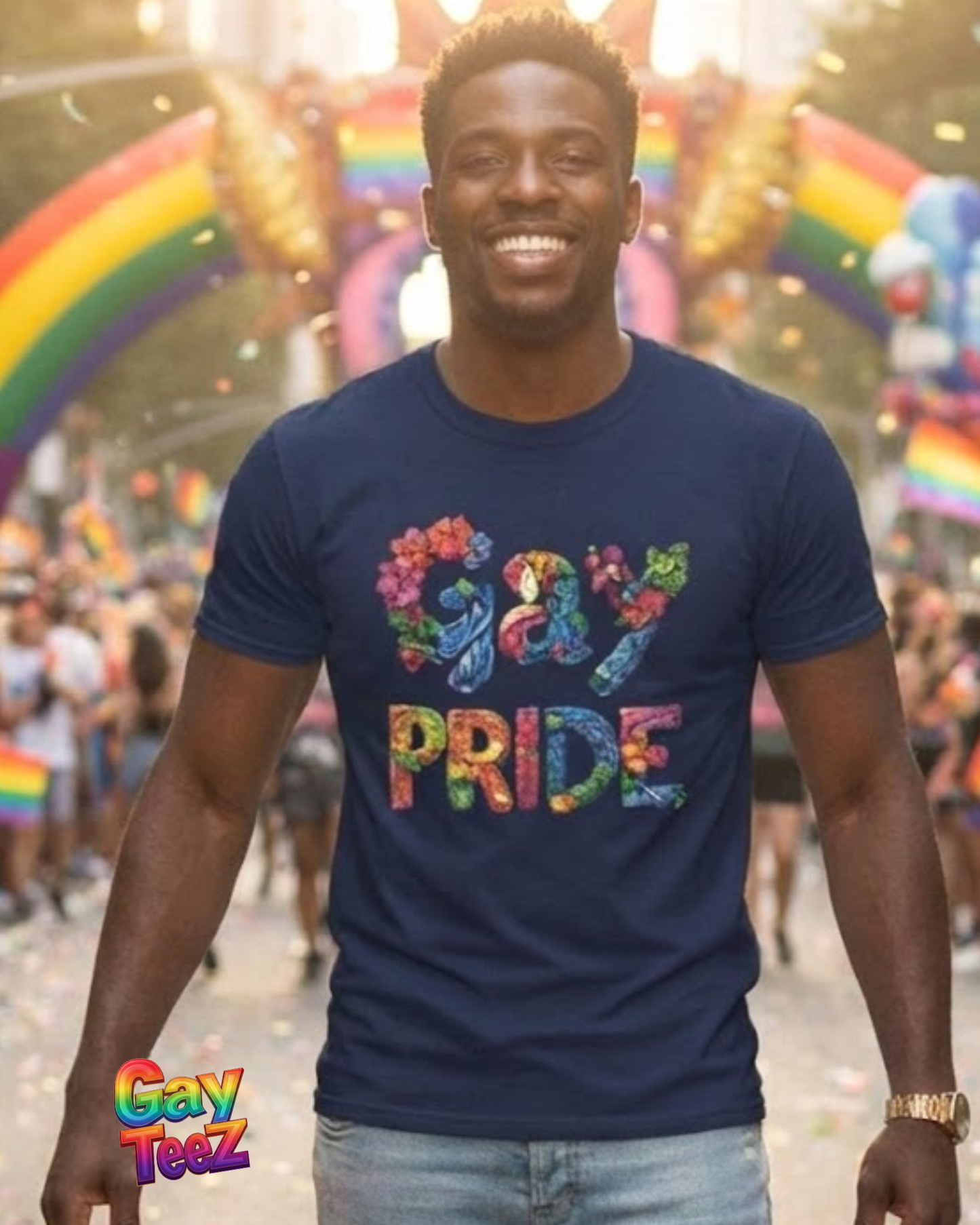 Gay Pride (Floral)