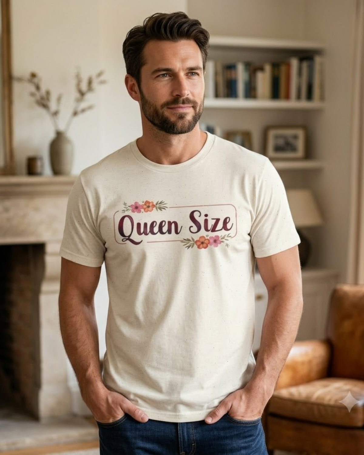Queen Size Floral Tee