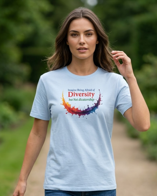 Imagine being afraid of Diversity, but Not Dictatorship