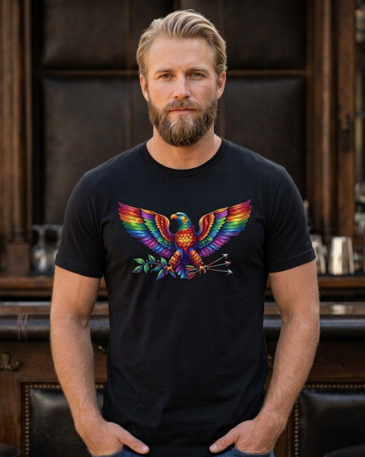 Pride Eagle — Land of the Free, Home of the Gay
