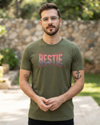 Bestie — Retro Varsity Graphic Tee