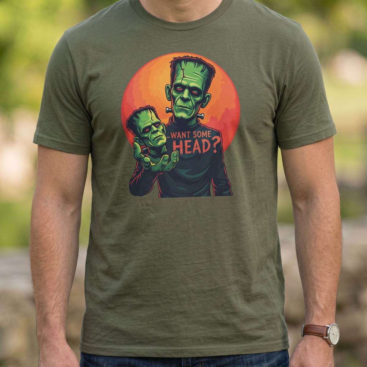 Want Some Head Frankenstein Tee