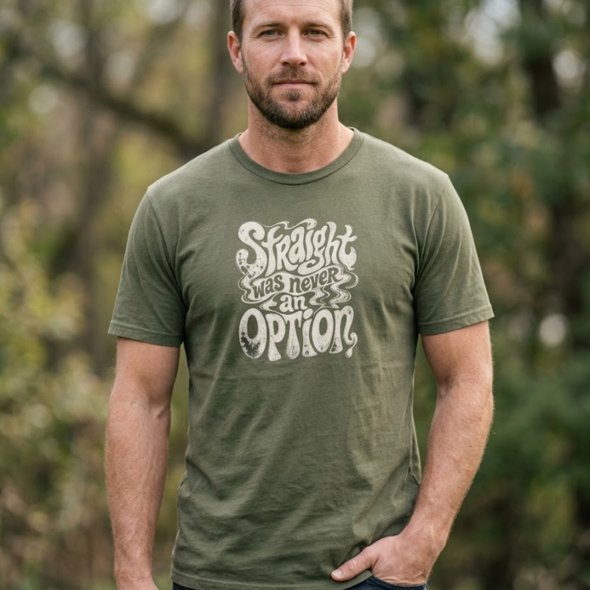 Straight Was Never an Option Tee