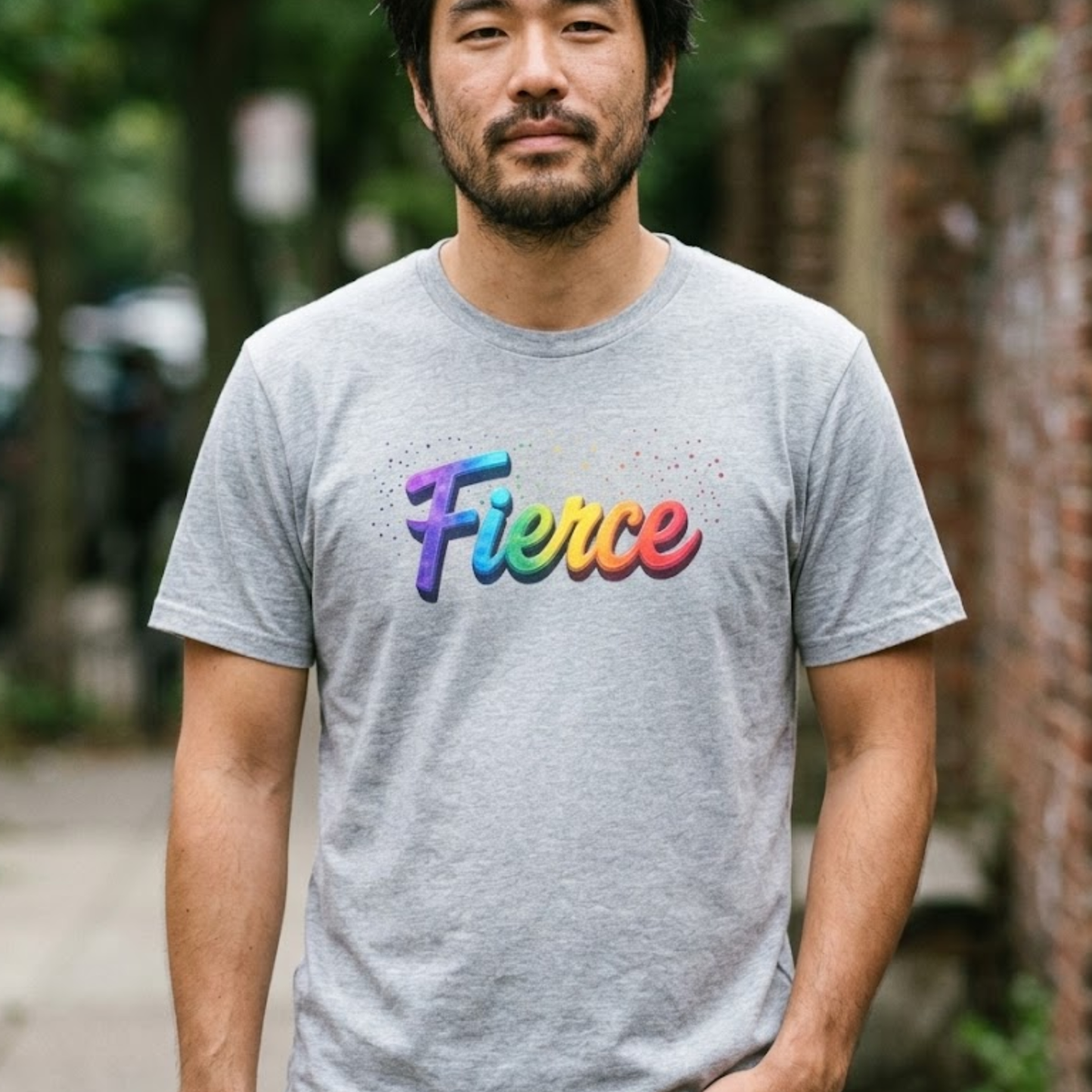 Rainbow Fierce Tee