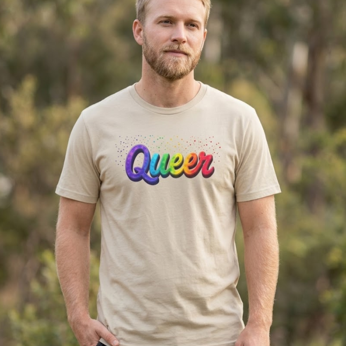 Rainbow Queer Tee