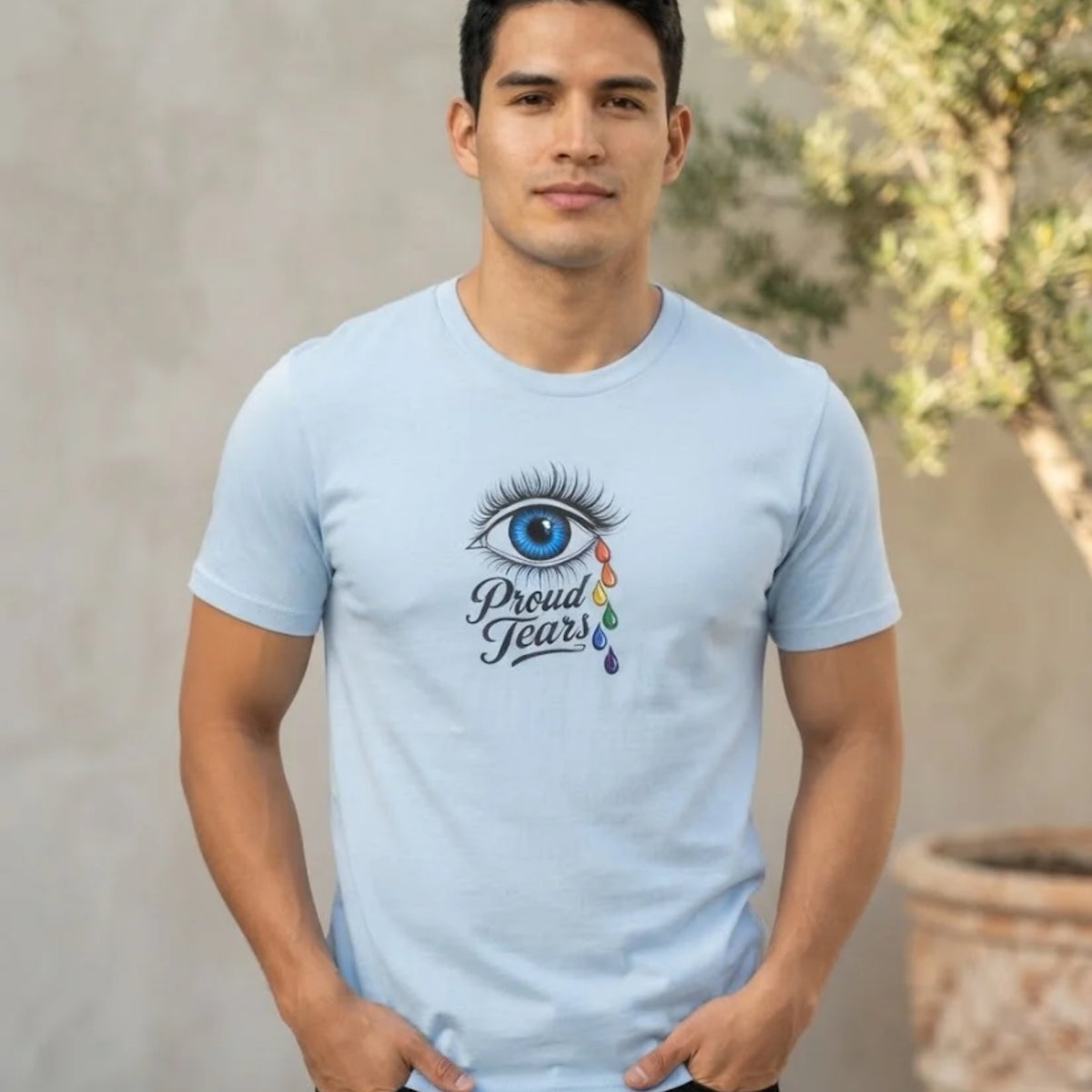 Proud Tears Rainbow Eye Tee